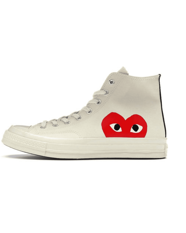 Converse Chuck Taylor All-Star 70 Hi Comme des Garcons PLAY White
