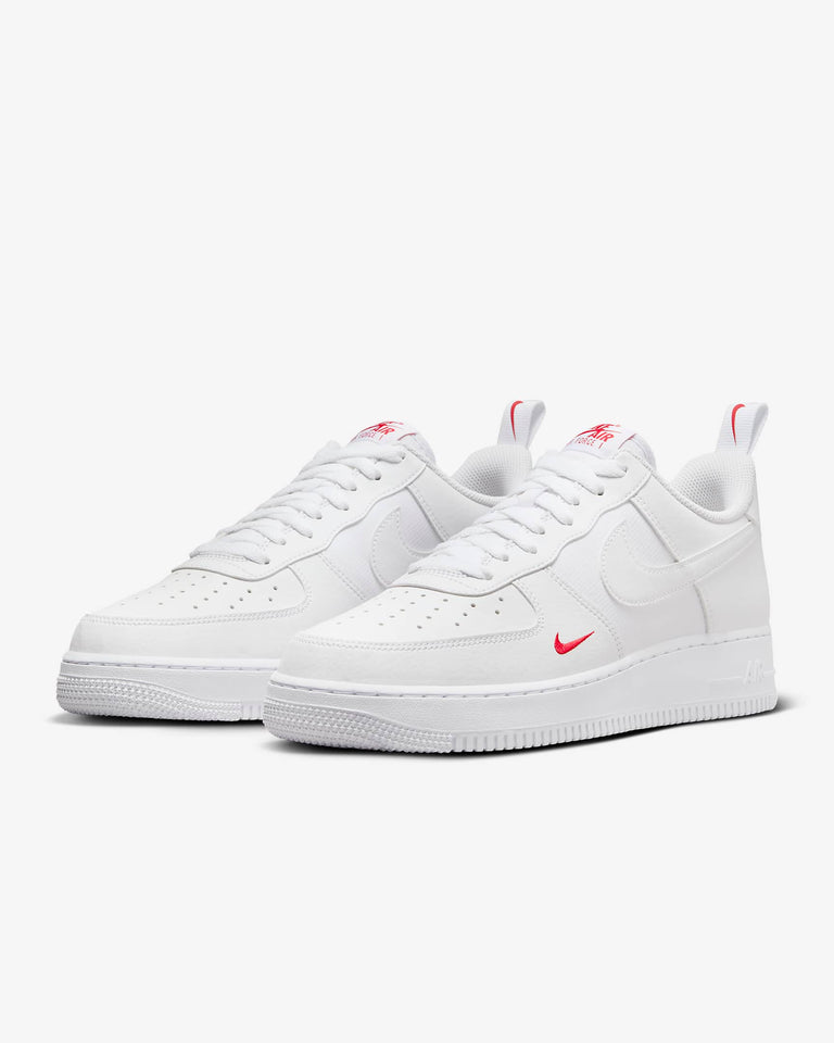Nike Air Force 1 '07 University Red Double Logo