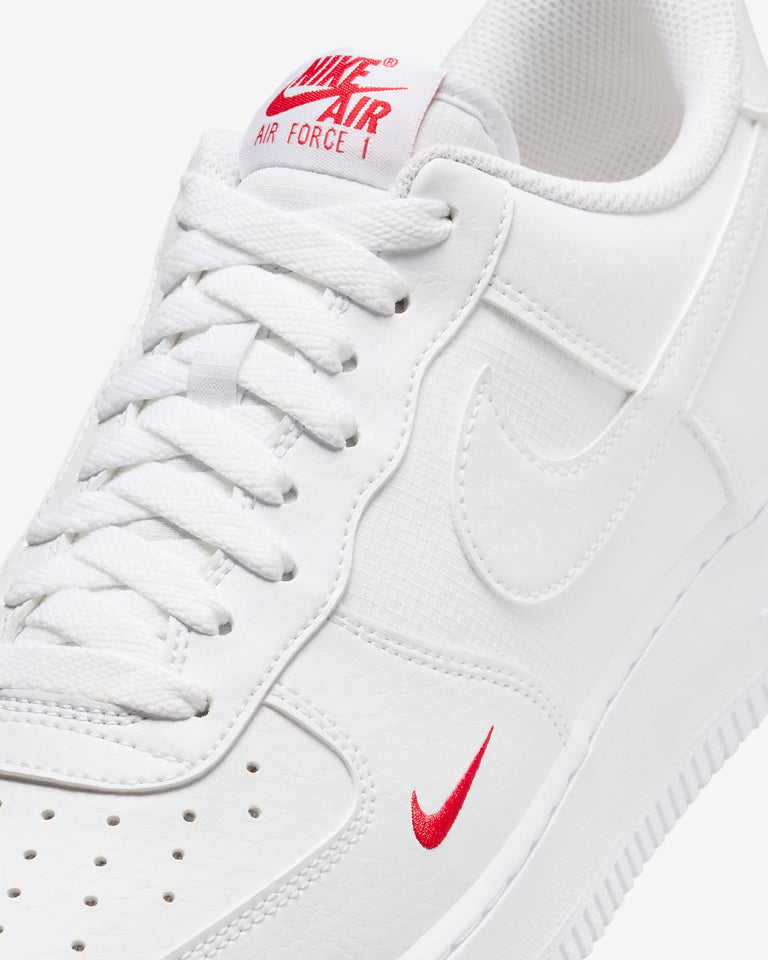 Nike Air Force 1 '07 University Red Double Logo