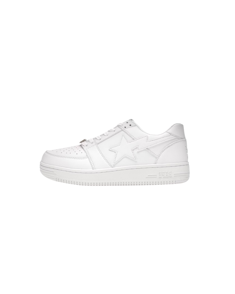 Bapesta Low White